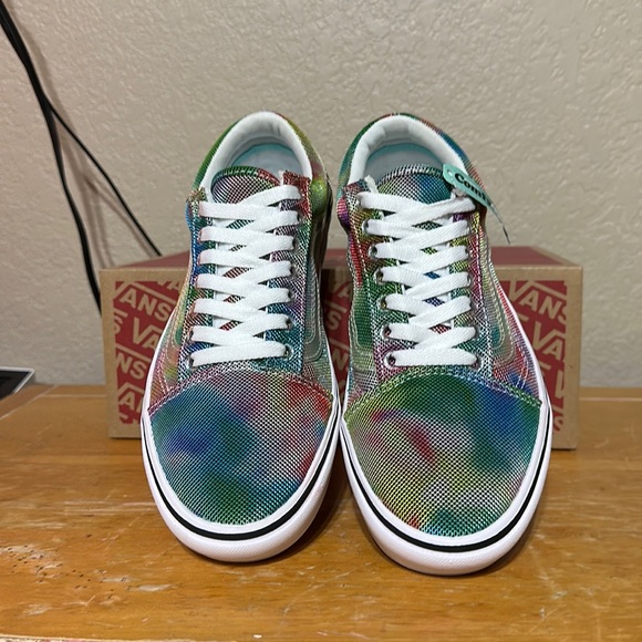 Vans ComfyCush old skool In bloom multiple true white Men’s size 13 - Picture 3 of 10